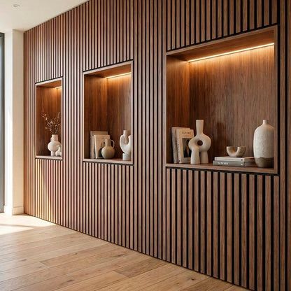 Panneaux acoustiques flexibles – Oak Woods (270cm x 110cm)