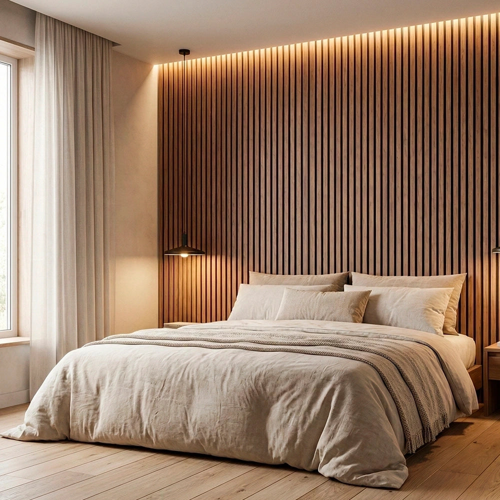 Panneaux acoustiques flexibles – Oak Woods (270cm x 110cm)