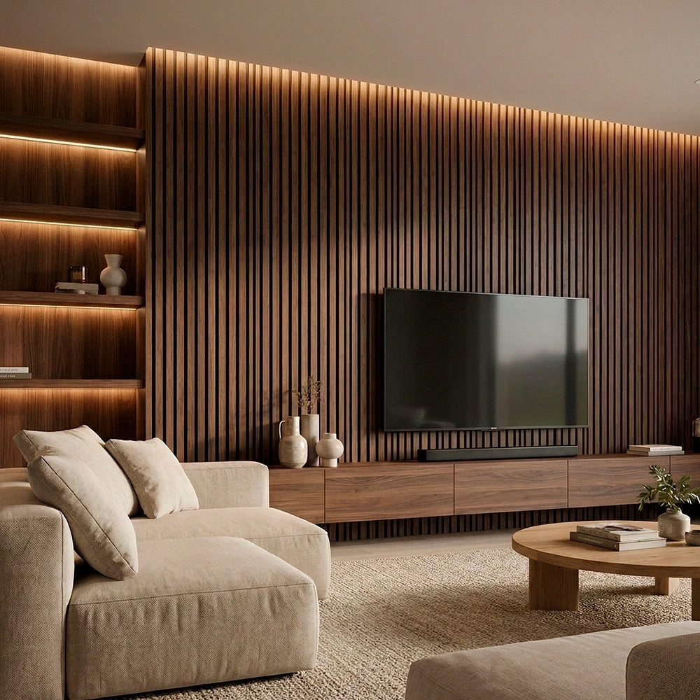 Panneaux acoustiques flexibles – Oak Woods (270cm x 110cm)