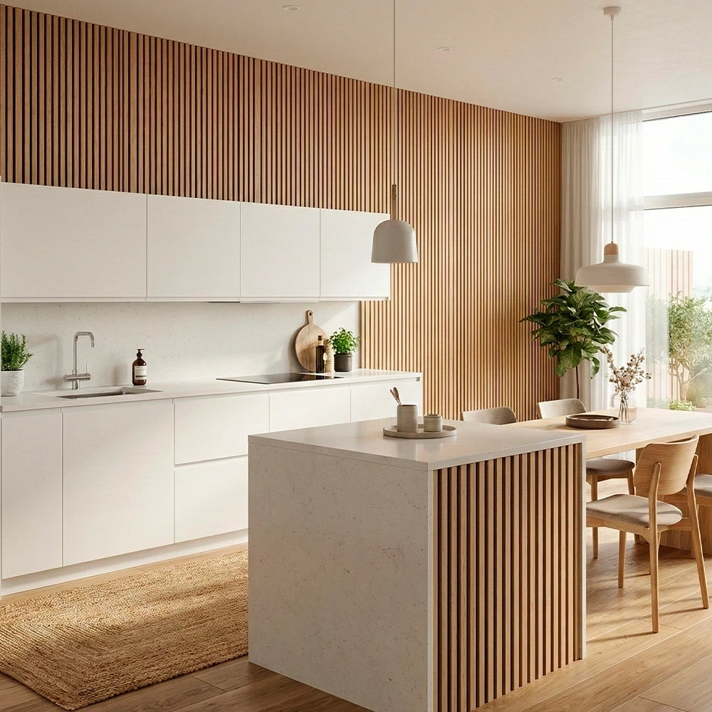 Panneaux acoustiques flexibles – Oak Woods (270cm x 110cm)